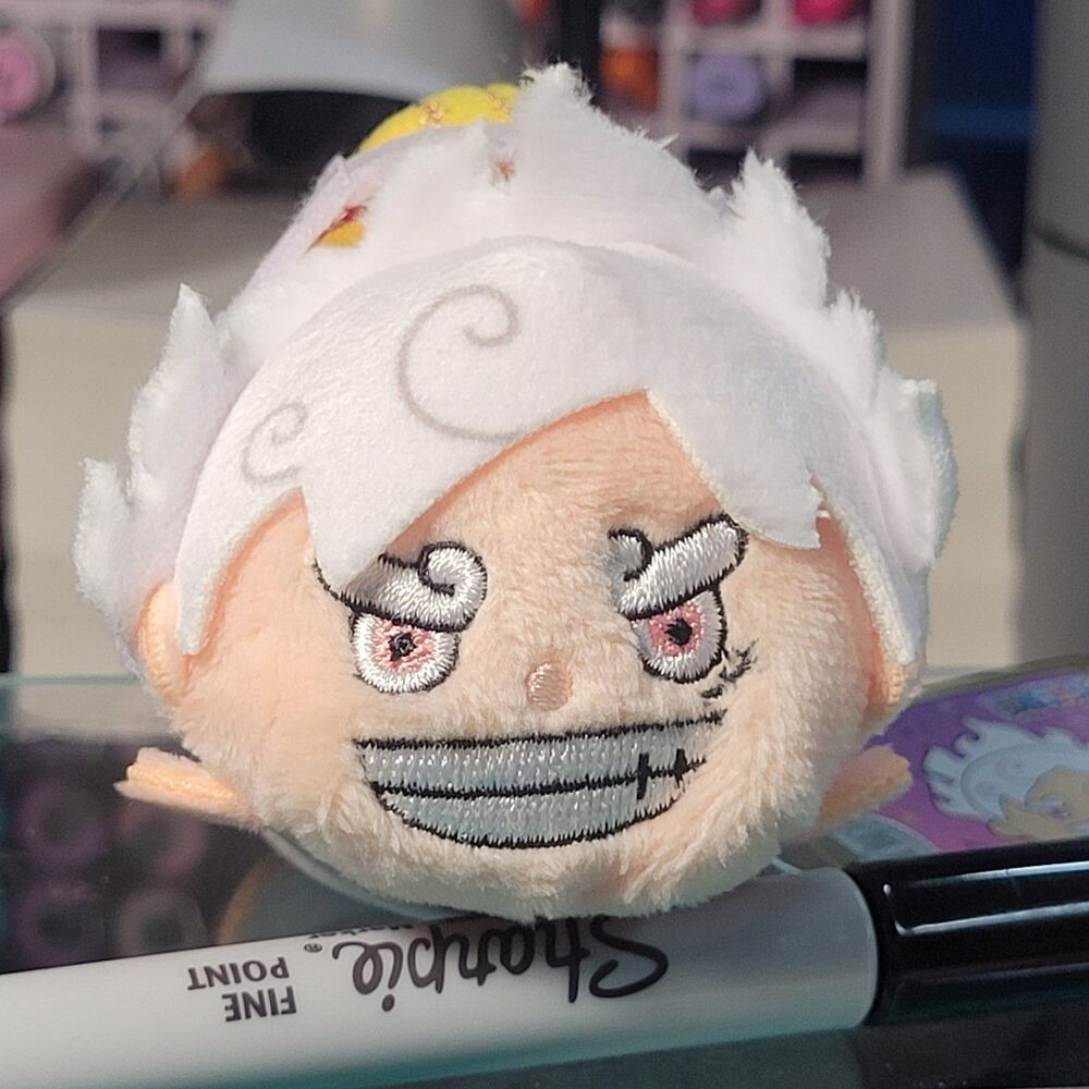 Monkey D. Luffy - Toei One Piece White Gear 5 Mugi Mugi Plush